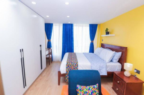 Kilimani Modern Blu Studio with a Pool